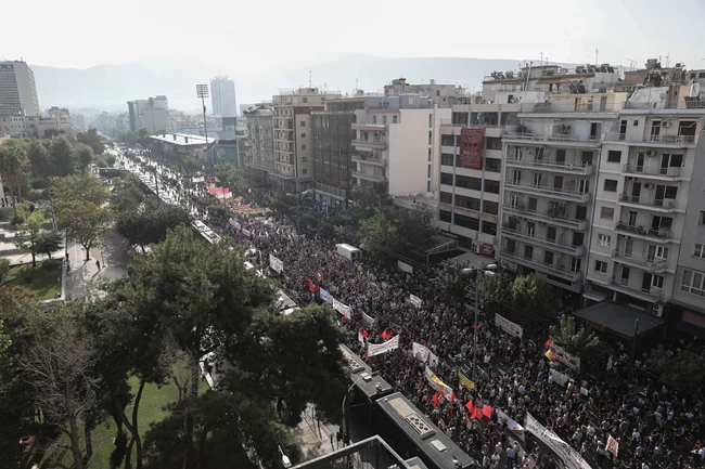 Δίκη Χρυσής Αυγής συγκεντρώσεις