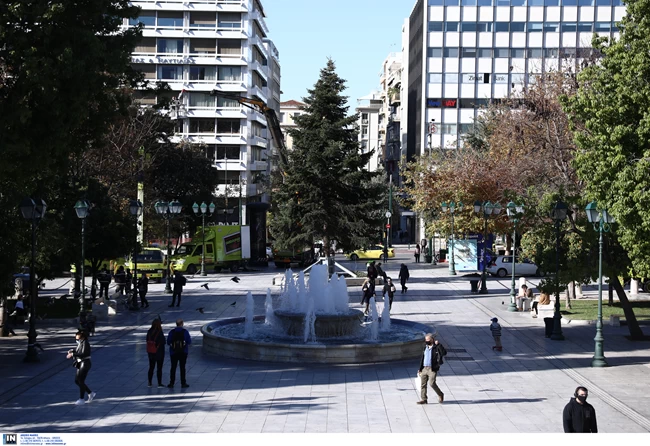 Χριστουγεννιάτικο δέντρο Σύνταγμα