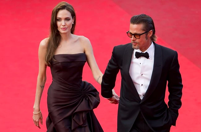 ANGELINA JOLIE BRAD PITT