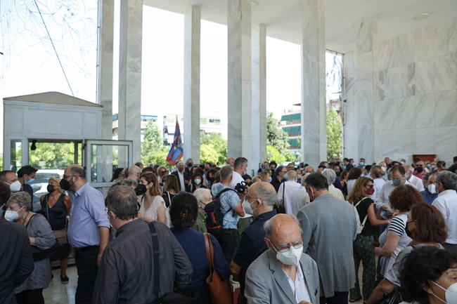 Κηδεία Ηλία Νικολακόπουλου