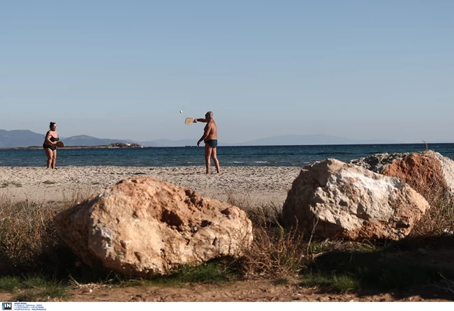 Χριστούγεννα παραλία