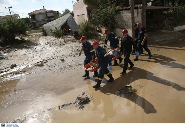 πλημμύρες Εύβοια