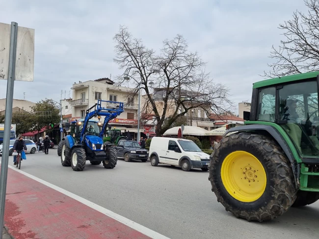 τρακτέρ αγρότες Τρίκαλα