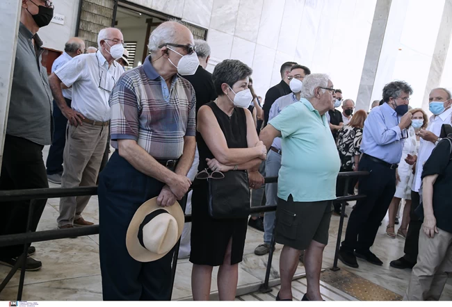 κηδεία Ηλία Νικολακόπουλου