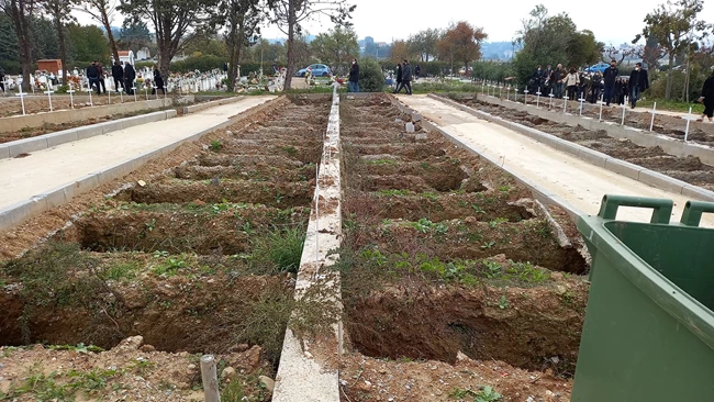 Σκηνικό πολέμου στη Θεσσαλονίκη: Κηδείες και νέοι τάφοι θυμάτων του κορονοϊού - Σοκαριστικές εικόνες