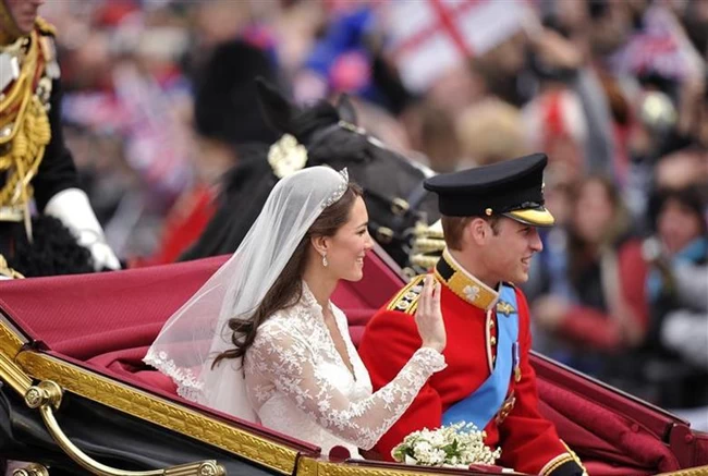 KATE MIDDLETON wedding