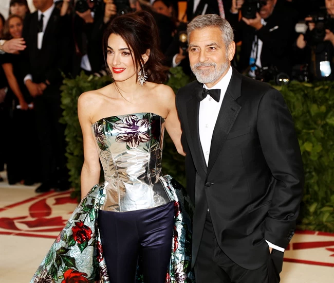 GEORGE CLOONEY AMAL CLOONEY