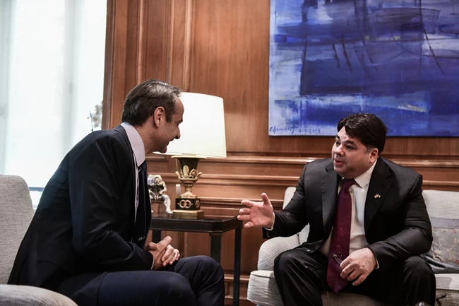 Κυριάκος Μητσοτάκης Τζορτζ Τσούνης