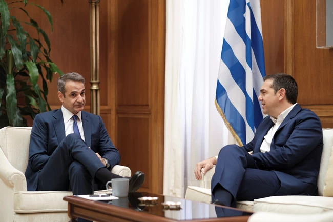 μητσοτακης τσιπρας