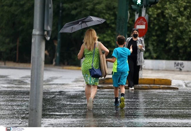 Αστατος ο καιρός με καταιγίδες και χαλάζι σήμερα - Εως 31 βαθμούς ο υδράργυρος