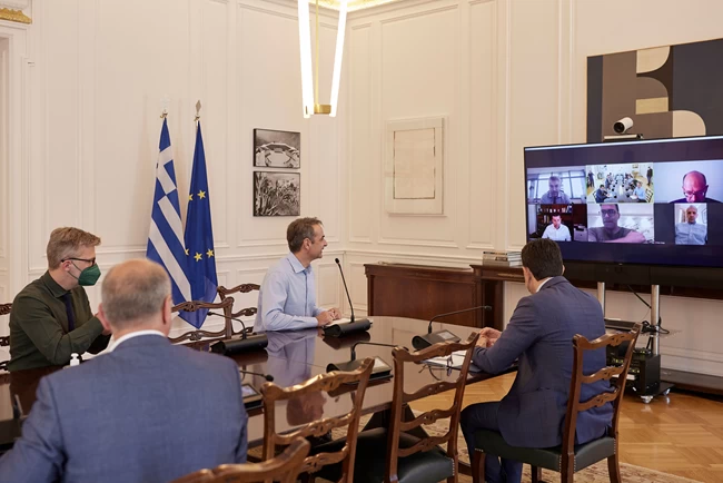 Μητσοτάκης: "Η Ελλάδα είναι και θα παραμείνει ενεργειακά ασφαλής - Τον Μαΐο οι πληρωμές στην Gazprom"