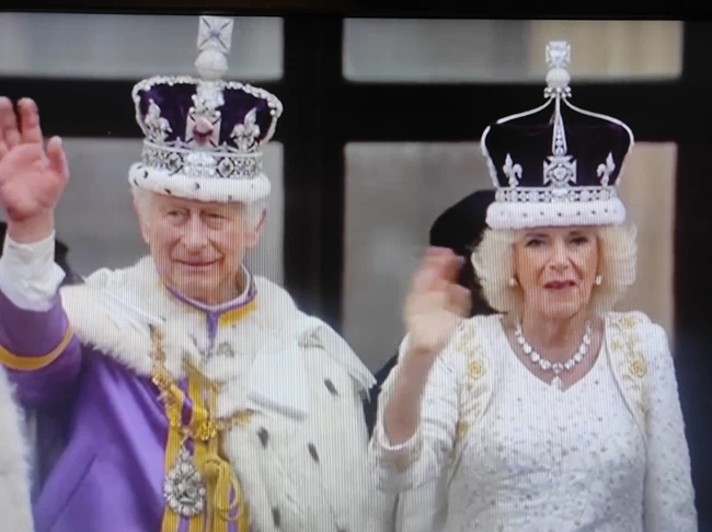 Στέψη Καρόλου μπαλκόνι