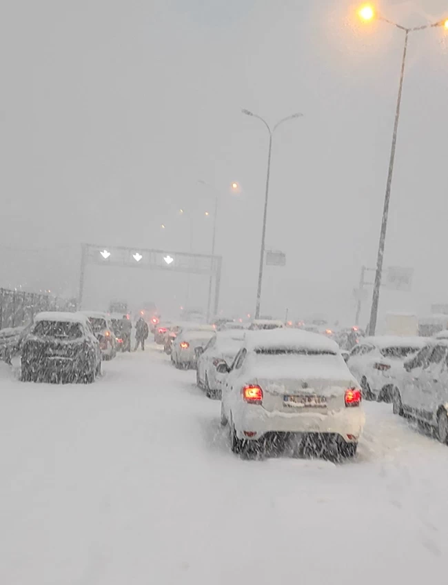 Τουρκία αυτοκινητόδρομος χιόνι
