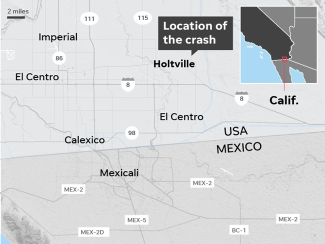 Τραγωδία στην Καλιφόρνια: 15 νεκροί μετά από σύγκρουση SUV με φορτηγό που μετέφερε χαλίκι [Βίντεο]