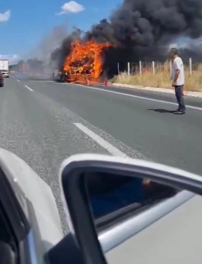 Φωτιά ΚΤΕΛ Σέρρες