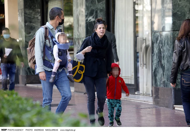 Σωτήρης Κοντιζάς: Η σπάνια εμφάνιση με την κούκλα σύζυγό του και την 7χρονη κόρη τους Αριάννα Τσιχίρο