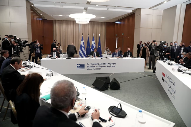 μητσοτάκης, αναστασιάδης, αλ Σίσι