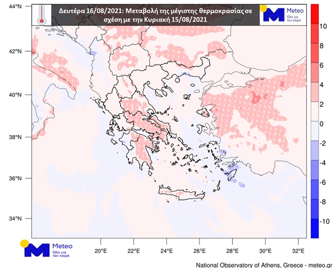 Νέο κύμα καύσωνα αυτή την εβδομάδα - Εως 40 βαθμούς ο υδράργυρος [χάρτης]
