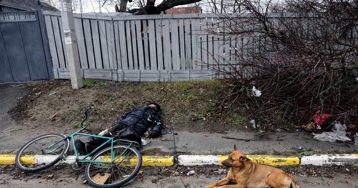 Εκτελέσεις αμάχων στην Ουκρανία: Τα πρωτοσέλιδα του διεθνούς Τύπου για τα πτώματα στους δρόμους της Μπούτσα - εικόνα 6