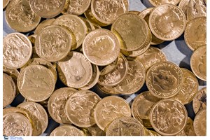 Ράλι στις τιμές του χρυσού: Στα 65 ευρώ το ένα γραμμάριο, στα 510 ευρώ η λίρα - Εχει "στοκάρει" ο Πούτιν