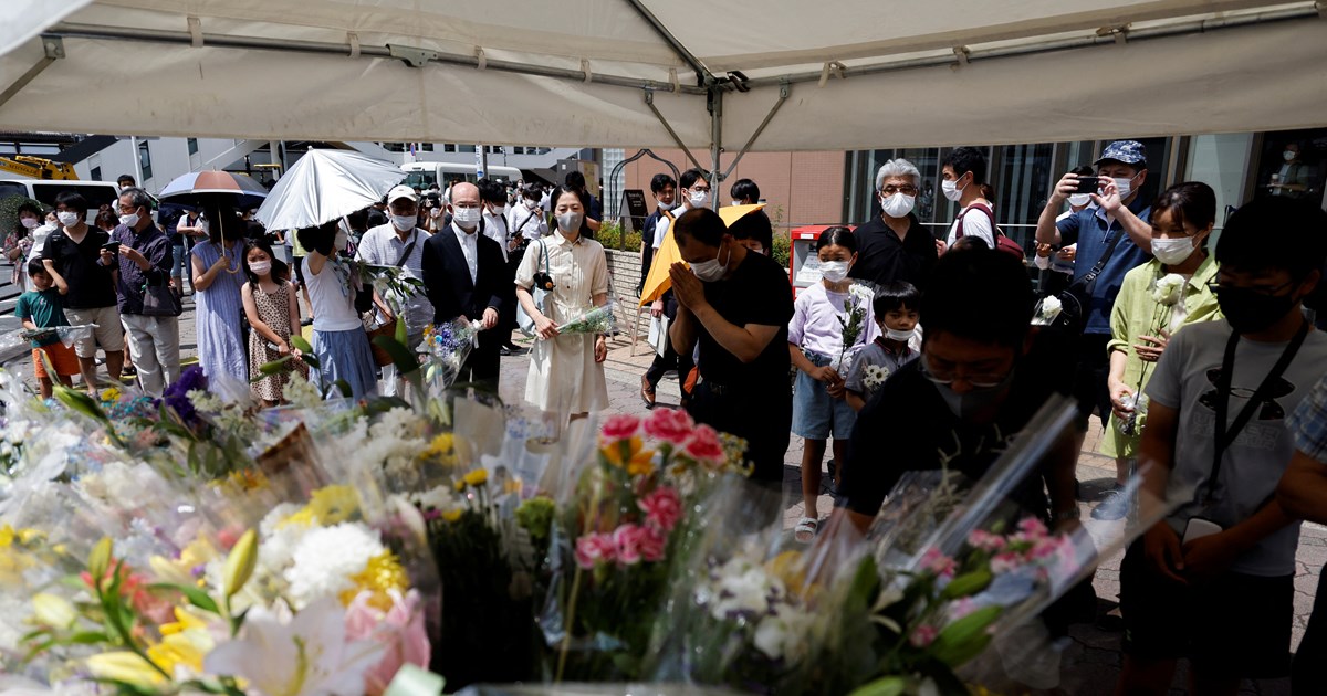 Ιαπωνία: Ο ΥΠΕΞ των ΗΠΑ  Άντονι Μπλίνκεν αποτίνει φόρο τιμής στον Σίνζο Άμπε - εικόνα 3