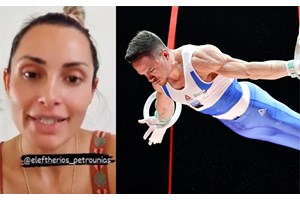 Λευτέρης Πετρούνιας: Δείτε το βίντεο της πρόκρισής του στον τελικό των κρίκων (Βίντεο)