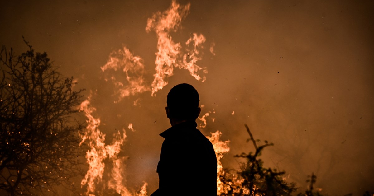 Φωτιά στο Παγγαίο Όρος: Καίει για 3η ημέρα η πυρκαγιά - Στη μάχη 265 δασοκομάντος [βίντεο]