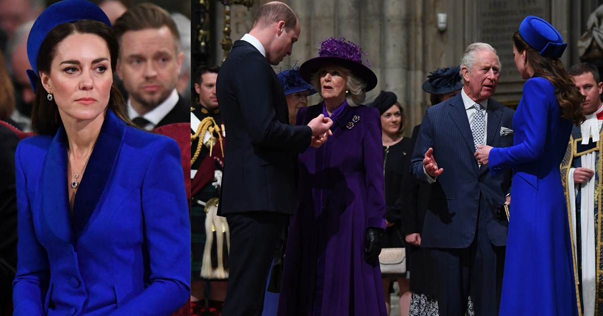 Ναόμι Κάμπελ: Η απίθανη εμφάνιση στη γιορτή της βασίλισσας - Με total γκρι σύνολο