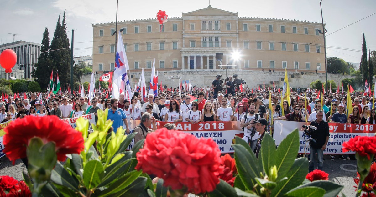 Συγκεντρώσεις σε όλη την Ελλάδα για την Πρωτομαγιά ...