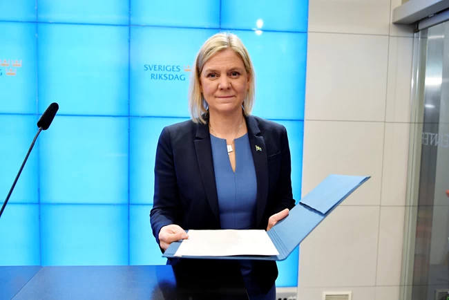 Απίστευτο: Παραιτήθηκε η πρωθυπουργός της Σουηδίας Μαγκνταλένα Άντερσον, μόλις 8 ώρες μετά την εκλογή της