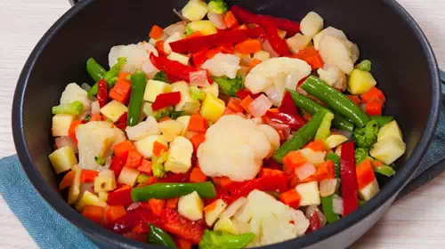 Τα λαχανικά είναι πιο υγιεινά αν τα τηγανίζετε