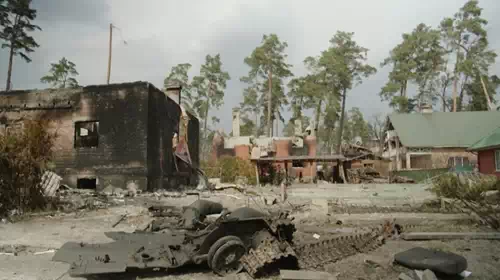 Πόλεμος στην Ουκρανία: Κρανίου τόπος το Ιρπίν, προάστιο του Κιέβου - Εικόνες αποκάλυψης