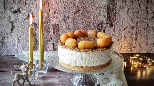 Το τοπ γλυκό για το γιορτινό τραπέζι - Συγκλονιστικό cheesecake με μαρμελάδα κάστανο, θα ξετρελαθούν όλοι