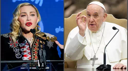 Η Μαντόνα (προ)καλεί τον πάπα Φραγκίσκο: Έχω αφοριστεί 3 φορές αλλά πρέπει να συζητήσουμε