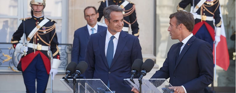 Μητσοτάκης Μακρόν