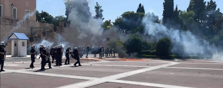 Επεισόδια Σύνταγμα Βουλή