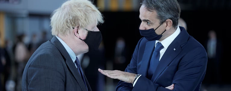 mitsotakis johnson