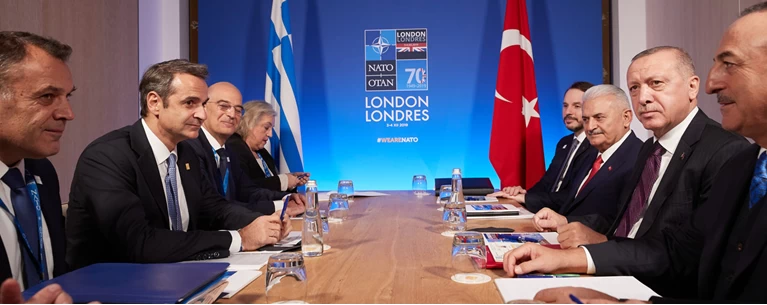 Μητσοτάκης - Ερντογάν: Οι κρυφοί διάλογοι Μητσοτάκη - Ερντογάν στο Λονδίνο