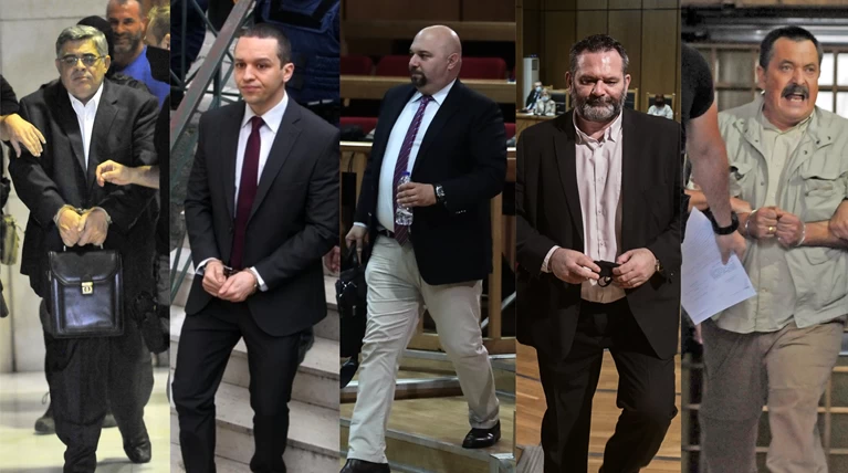 Απόφαση ποινές Χρυσή Αυγή