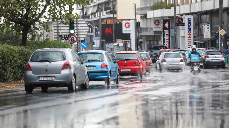 Βροχή Δρόμος