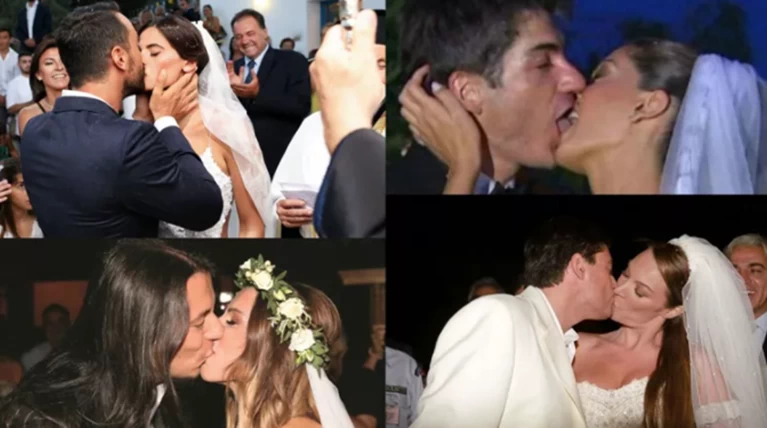wedding kisses
