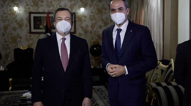 Μητσοτάκης Ντράγκι