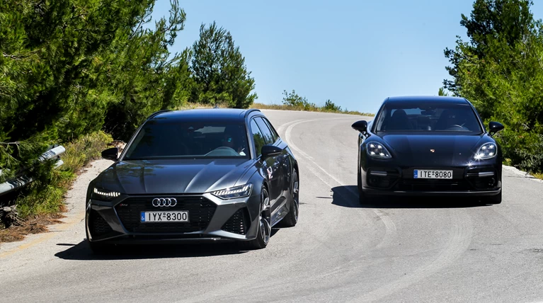 AUDI RS6 - PORSCHE PANAMERA