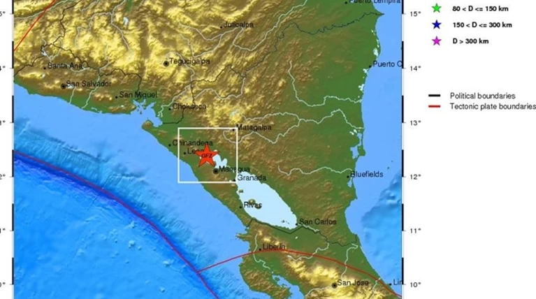 Μεγάλος σεισμός στη Νικαράγουα