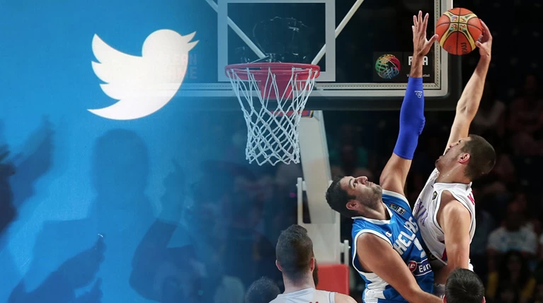 Δείτε τα καλύτερα tweets του αγώνα της εθνικής μπάσκετ
