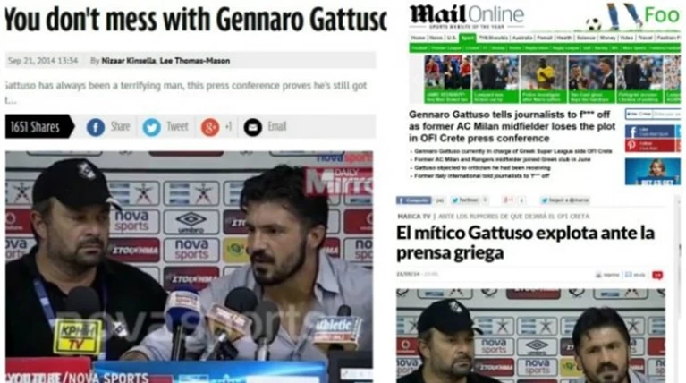 Θέμα συζήτησης στην Ευρώπη ο Γκατούζο!