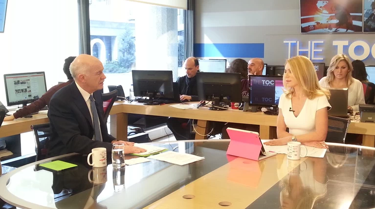 Ο Γ. Παπανδρέου στην Ε. Στάη: Με ποιες προϋποθέσεις συνεργάζομαι με ΣΥΡΙΖΑ