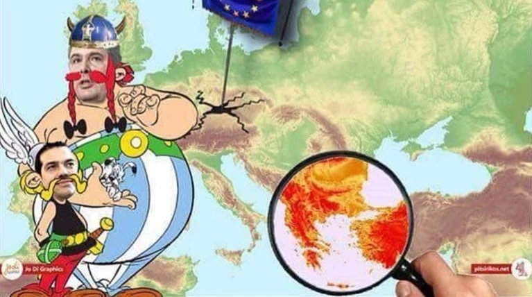 Ο Π. Καμμένος παρομοιάζει τον εαυτό του με τον Οβελίξ