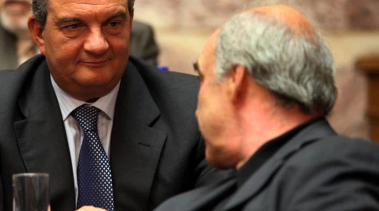 Τηλεφωνική επικοινωνία Μεϊμαράκη με Καραμανλή