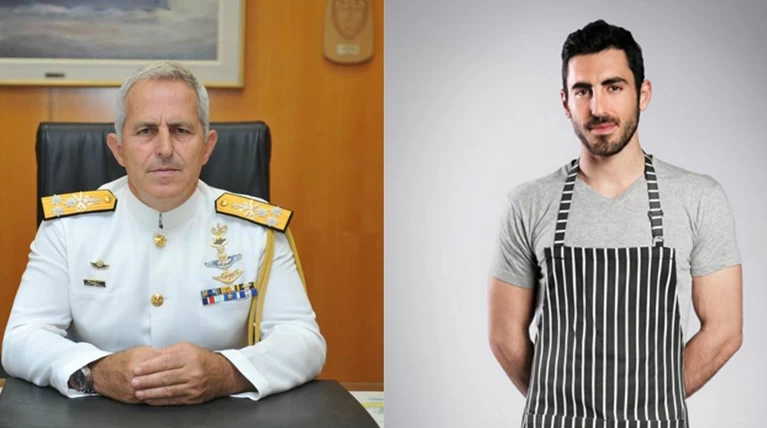 Ο αρχηγός ΓΕΕΘΑ Αποστολάκης, έχει γιο τηλεοπτικό σεφ!